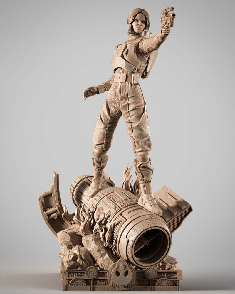 Jyn Erso – Sculpture