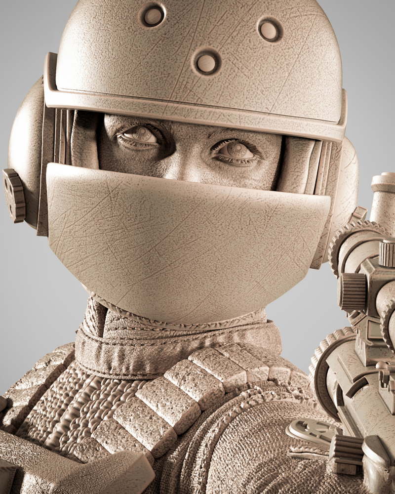 Jyn Erso – Sculpture