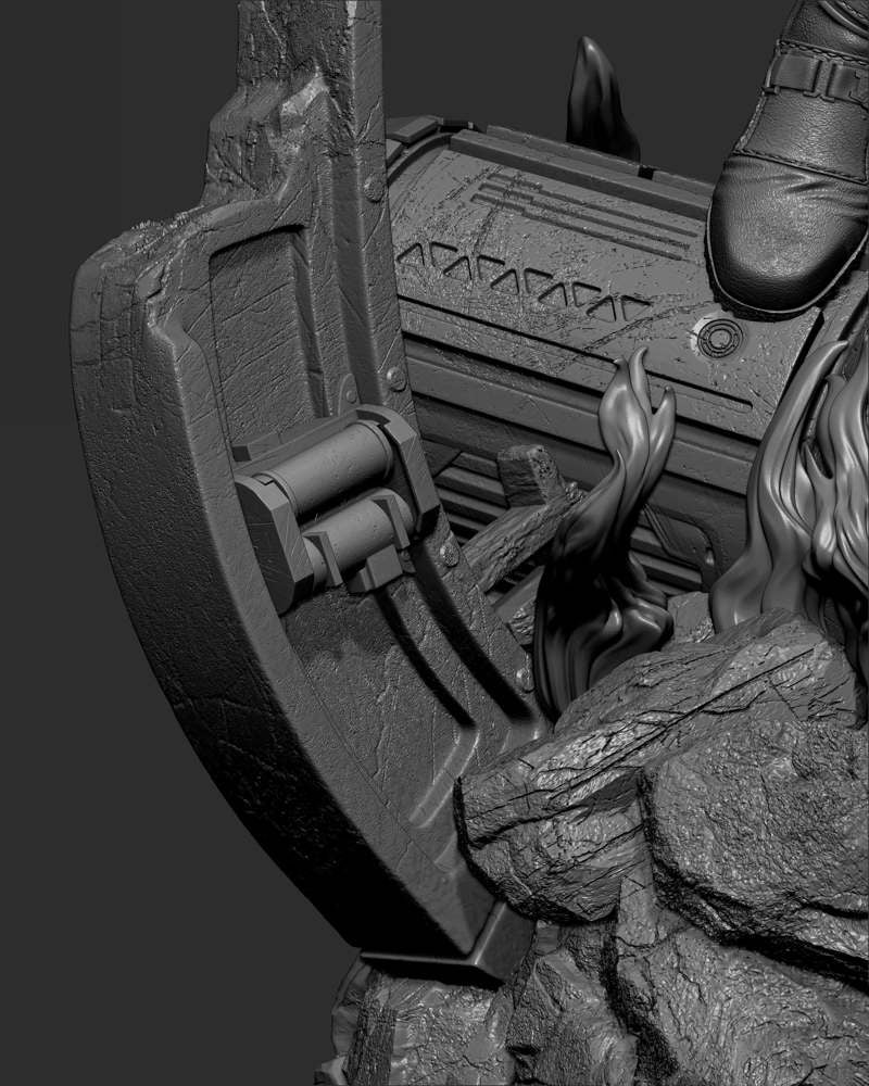Jyn Erso – Sculpture