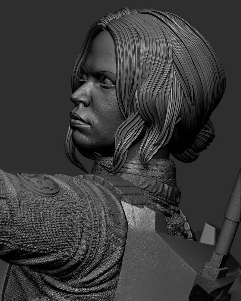 Jyn Erso – Sculpture