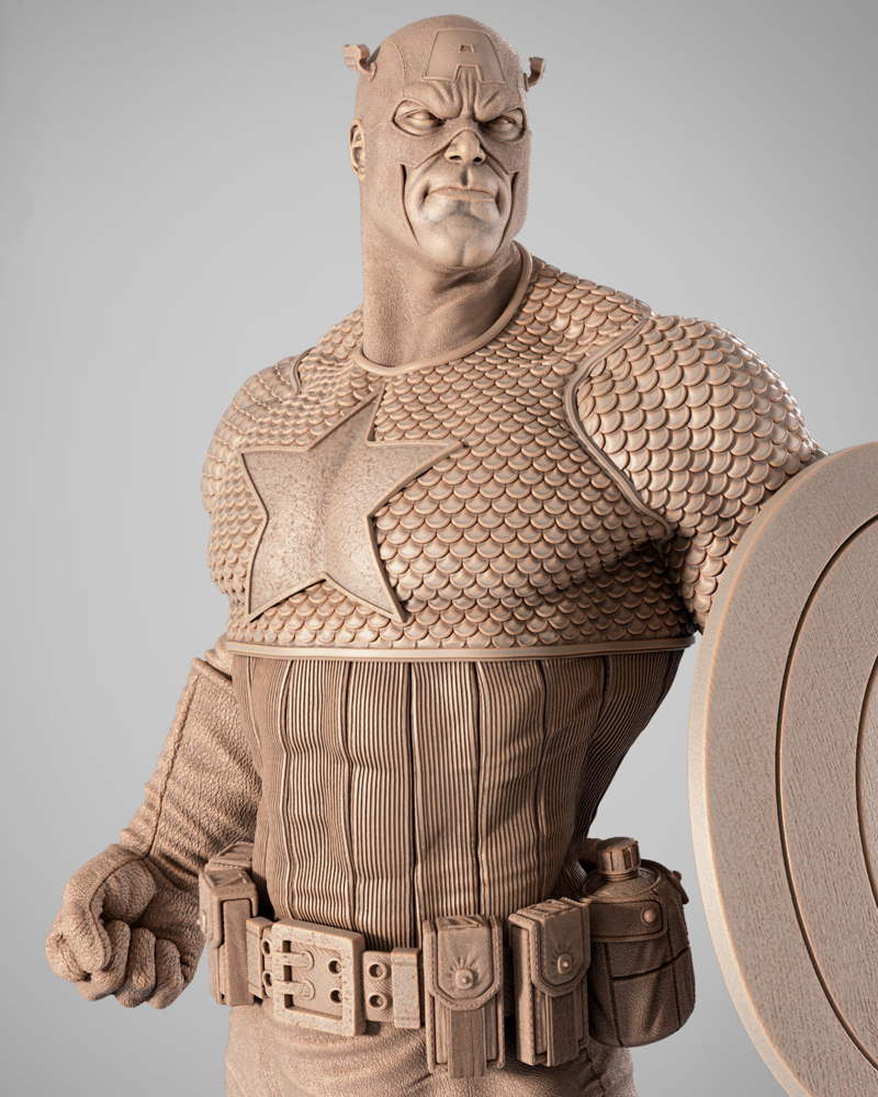 Captain America #3 – Sculpture