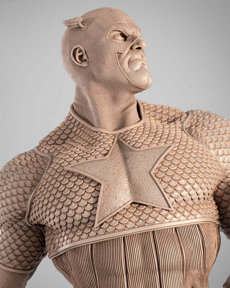 Captain America #3 – Sculpture