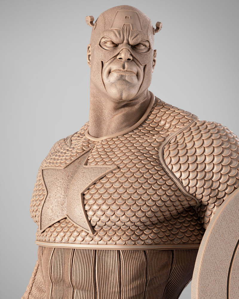 Captain America #3 – Sculpture