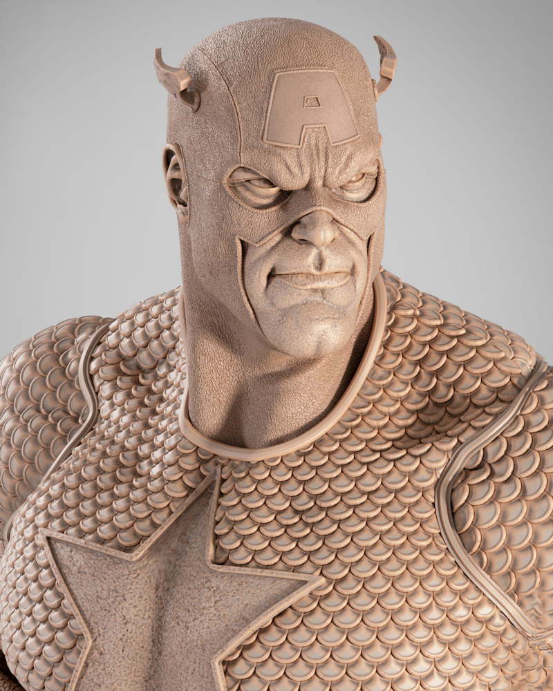 Captain America #3 – Sculpture