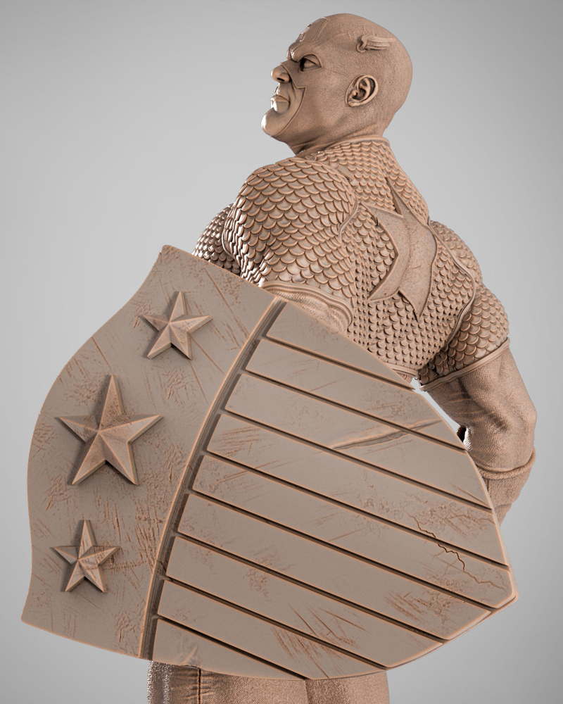 Captain America #3 – Sculpture