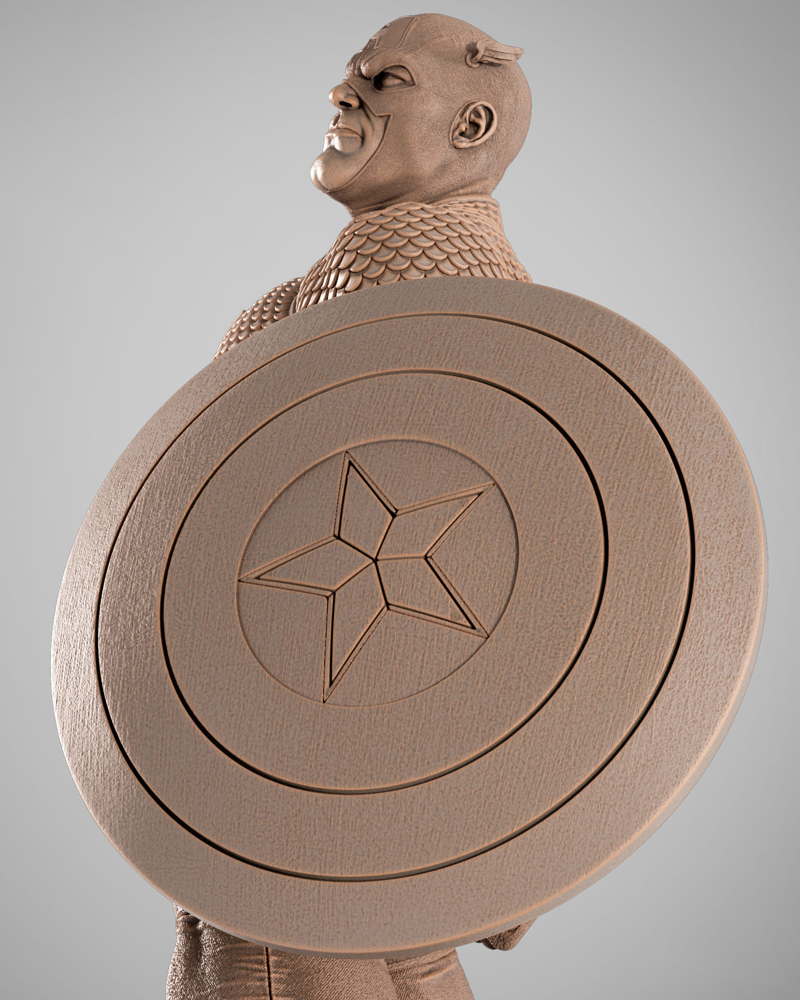 Captain America #3 – Sculpture