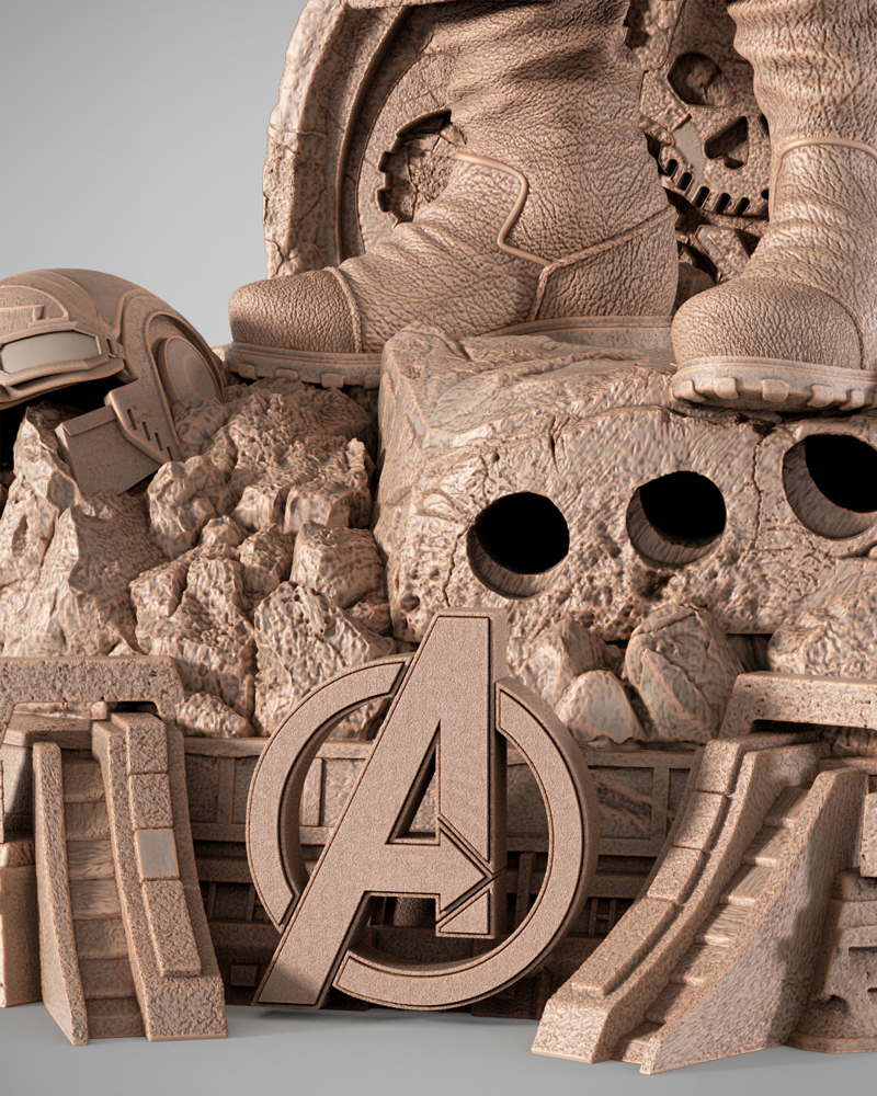 Captain America #3 – Sculpture