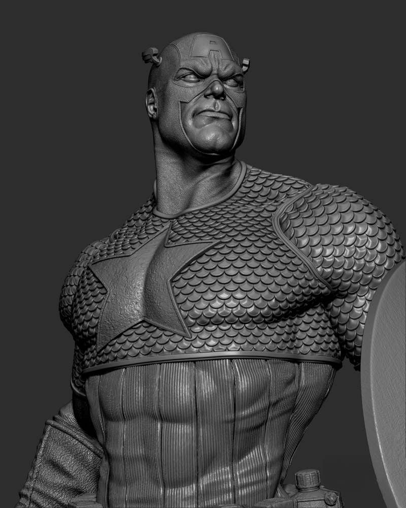 Captain America #3 – Sculpture