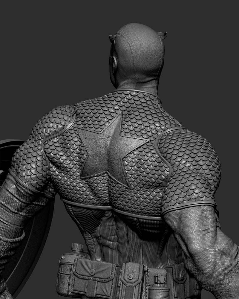 Captain America #3 – Sculpture