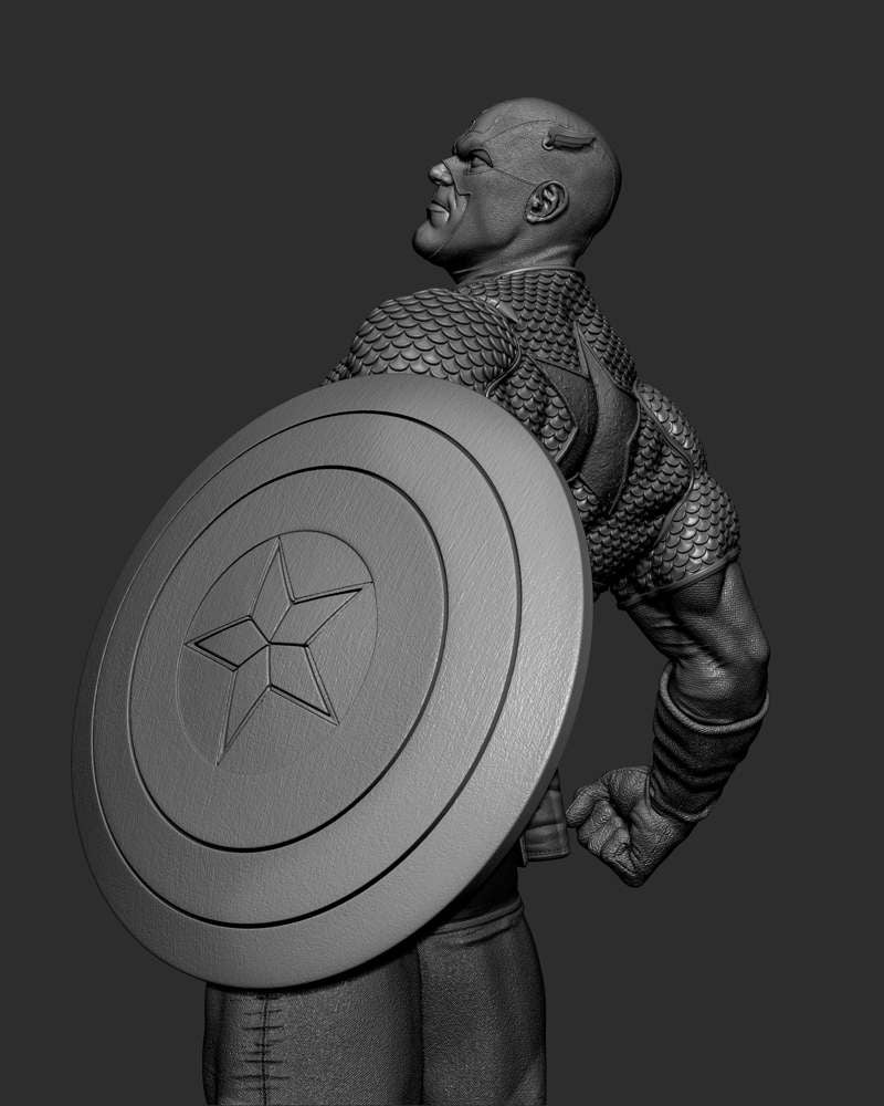 Captain America #3 – Sculpture