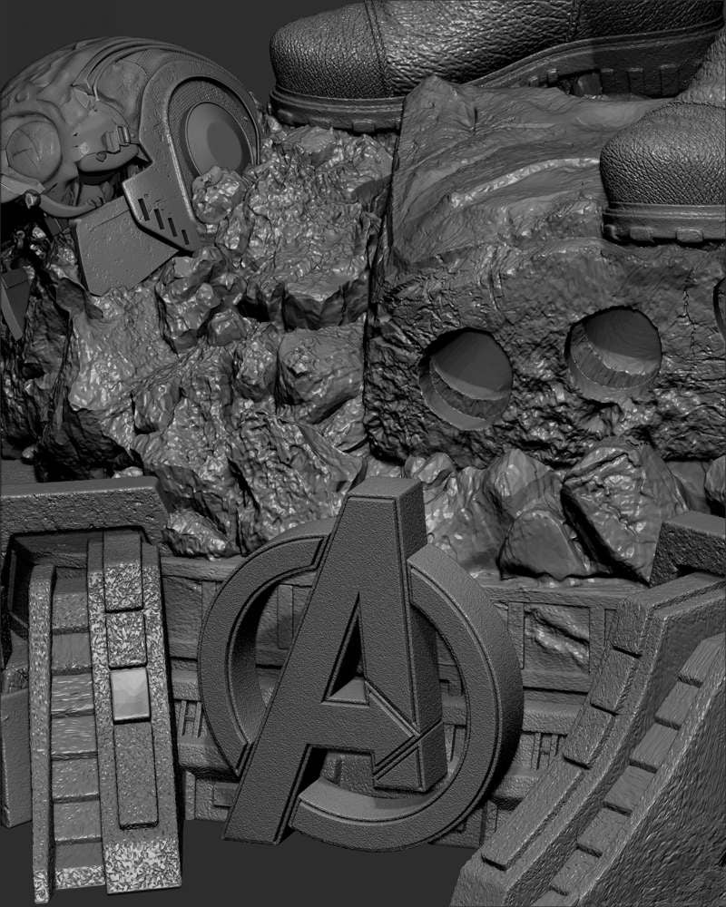 Captain America #3 – Sculpture