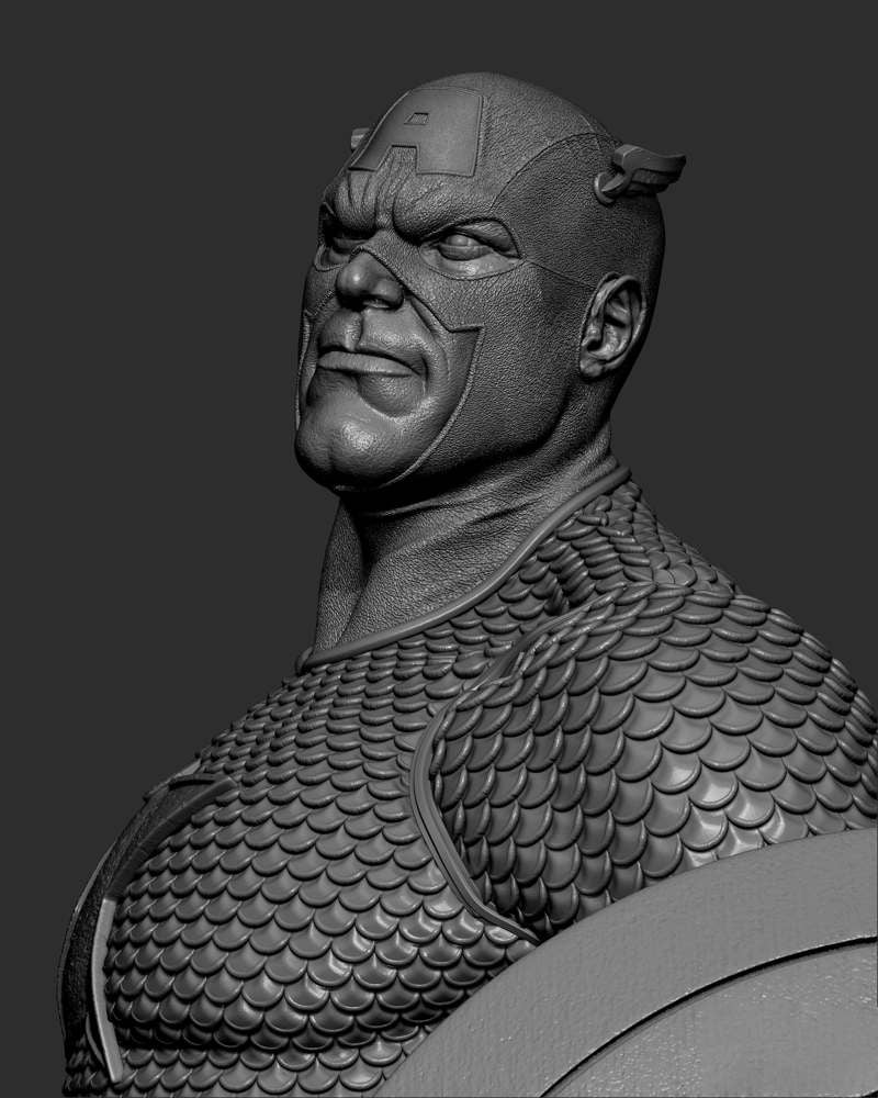 Captain America #3 – Sculpture