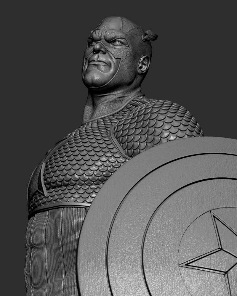 Captain America #3 – Sculpture