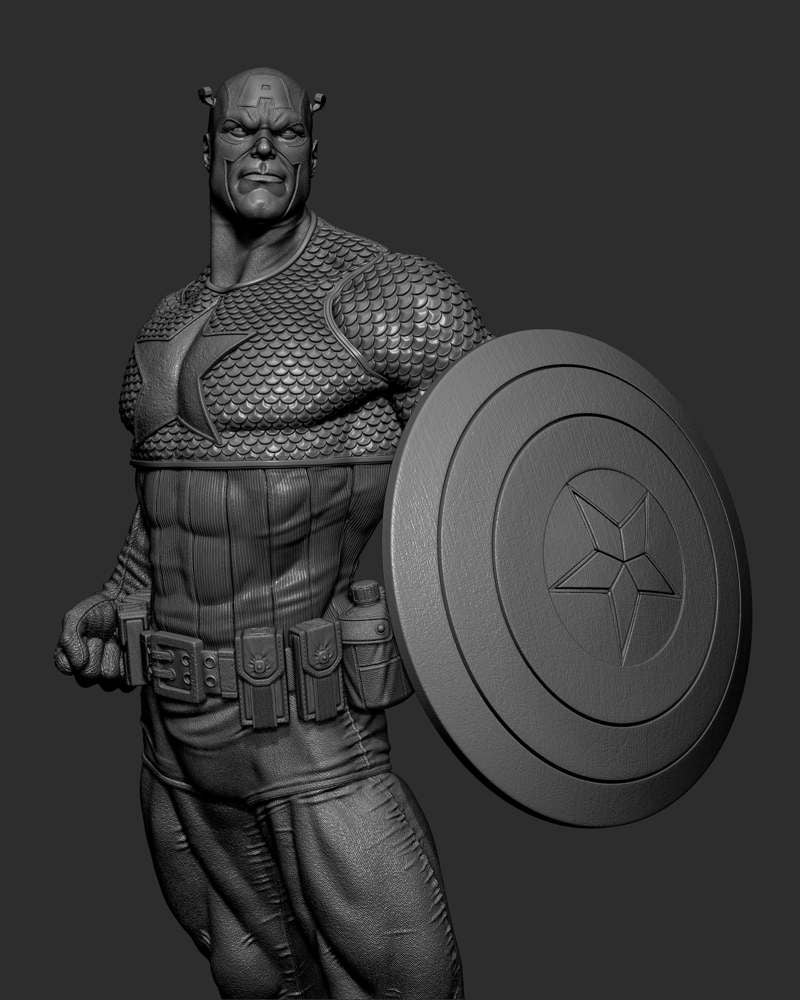 Captain America #3 – Sculpture