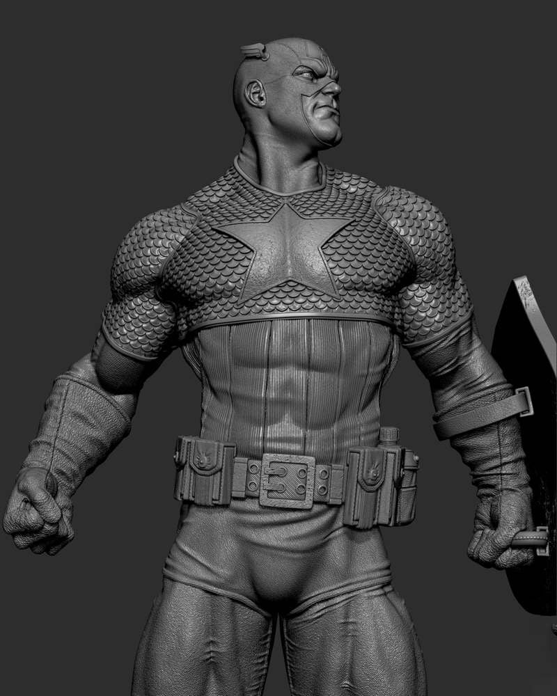 Captain America #3 – Sculpture