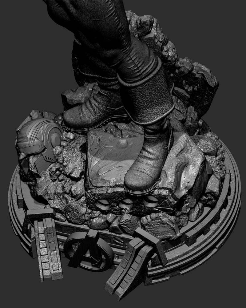 Captain America #3 – Sculpture