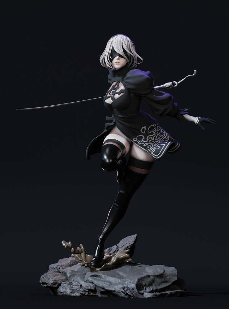 2B Nier Automata #2 – Sculpture