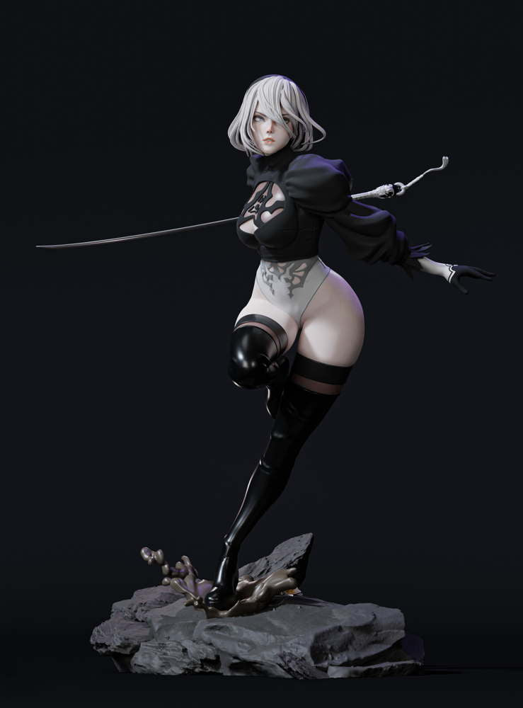 2B Nier Automata #2 – Sculpture