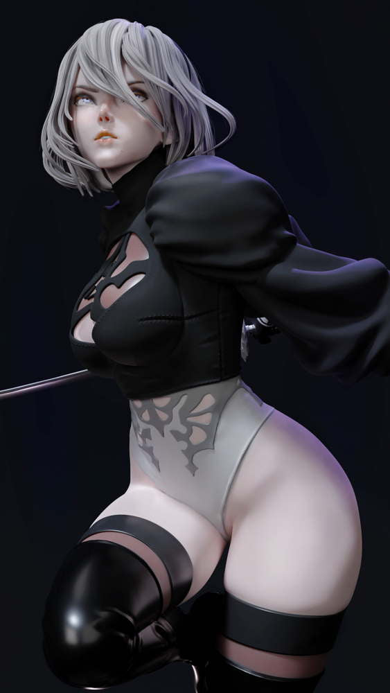 2B Nier Automata #2 – Sculpture