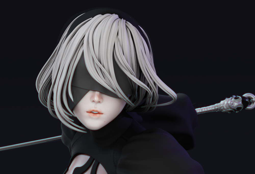 2B Nier Automata #2 – Sculpture