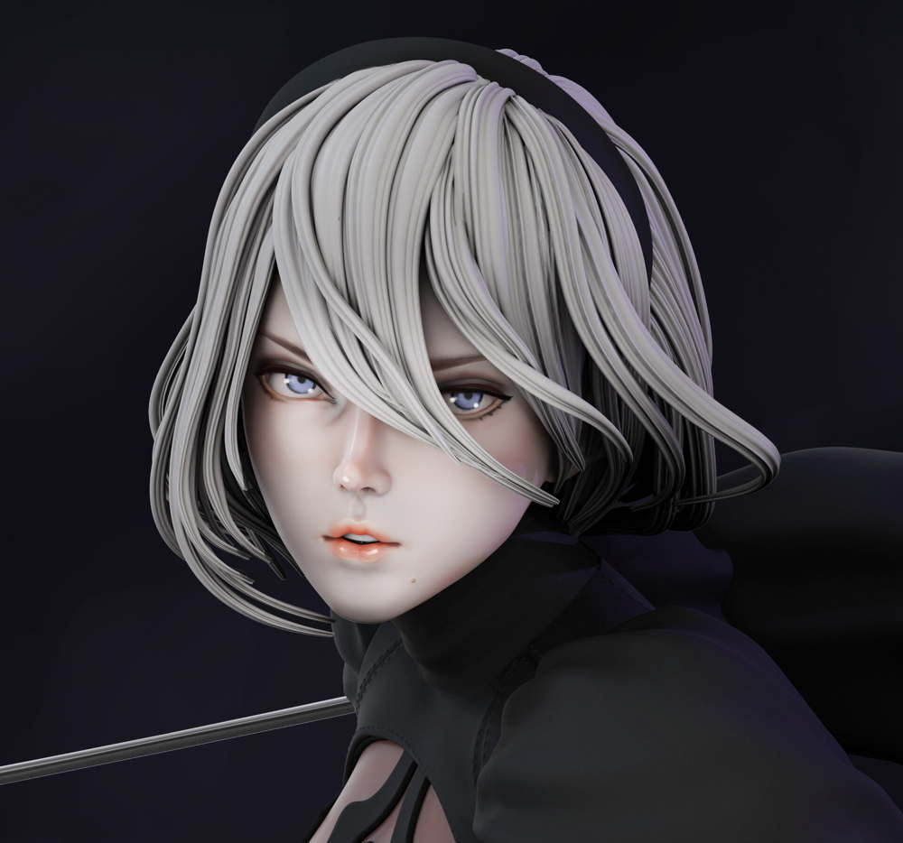 2B Nier Automata #2 – Sculpture