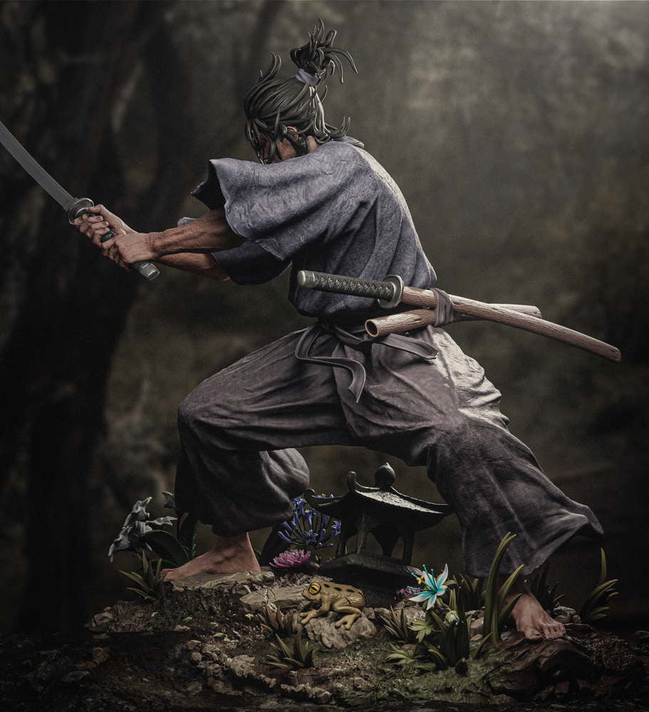 Miyamoto Musashi – Sculpture
