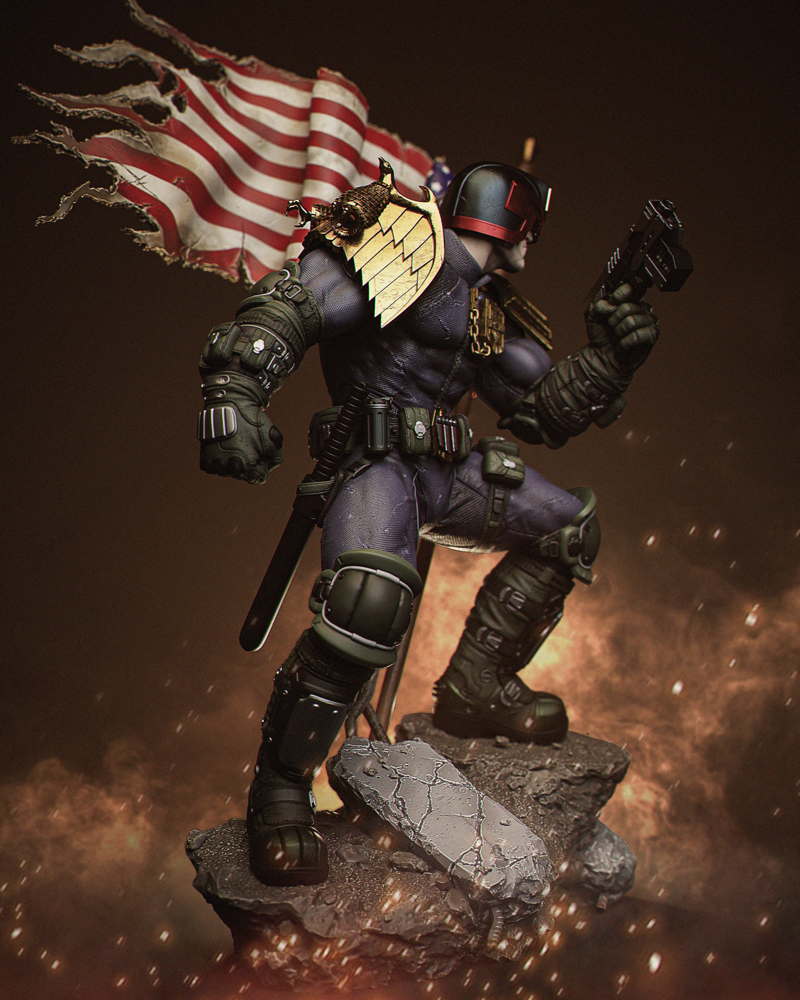 Judge Dredd #2 – Sculpture