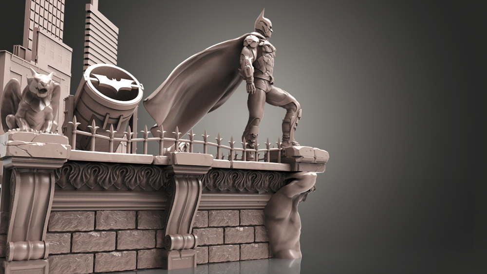 Batman and Catwoman #2 - Diorama