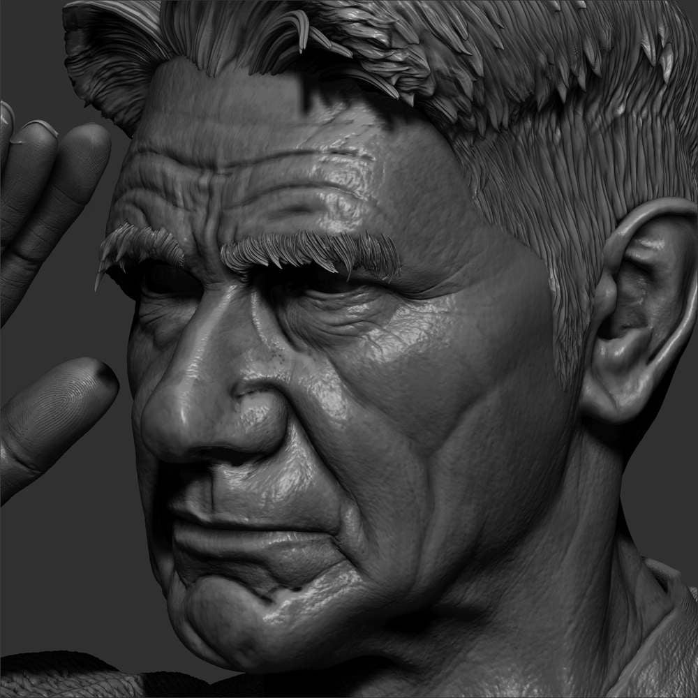 General Thaddeus Ross - Sculpture