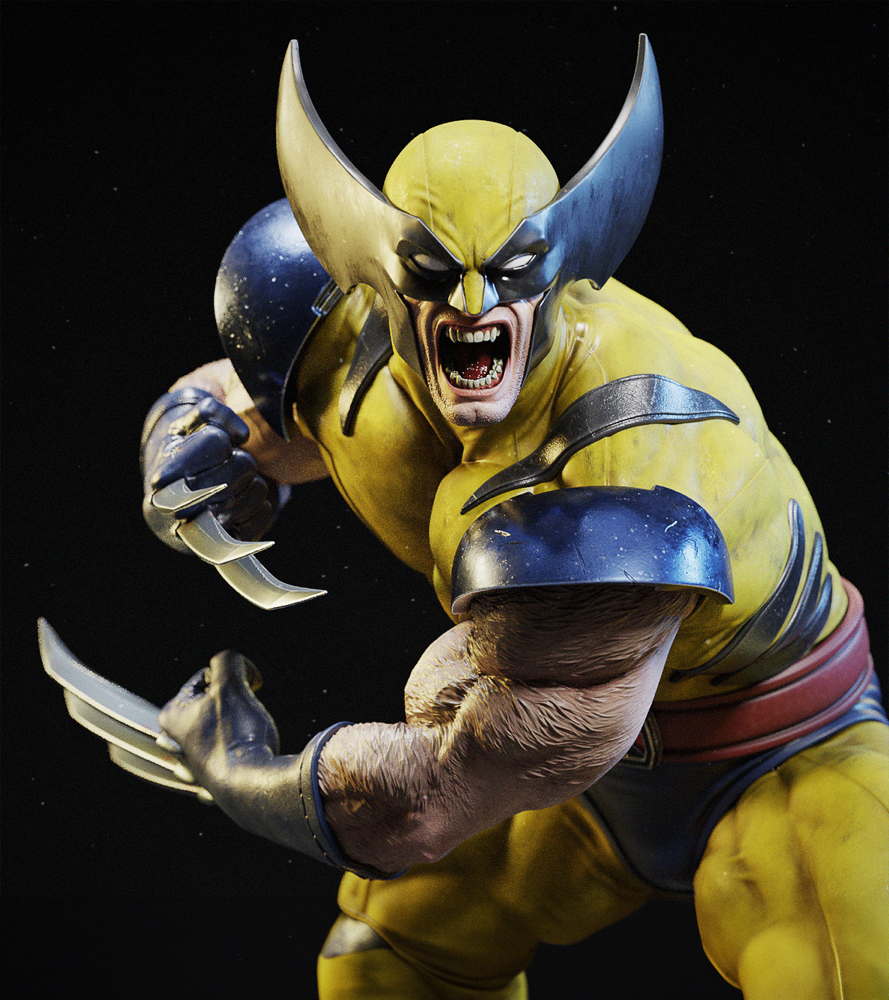 Wolverine #4 – Sculpture