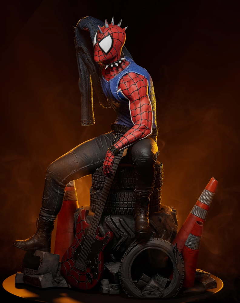 Spider-Punk – Sculpture