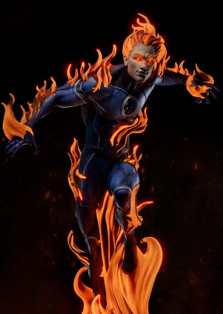Human Torch – Sculpture