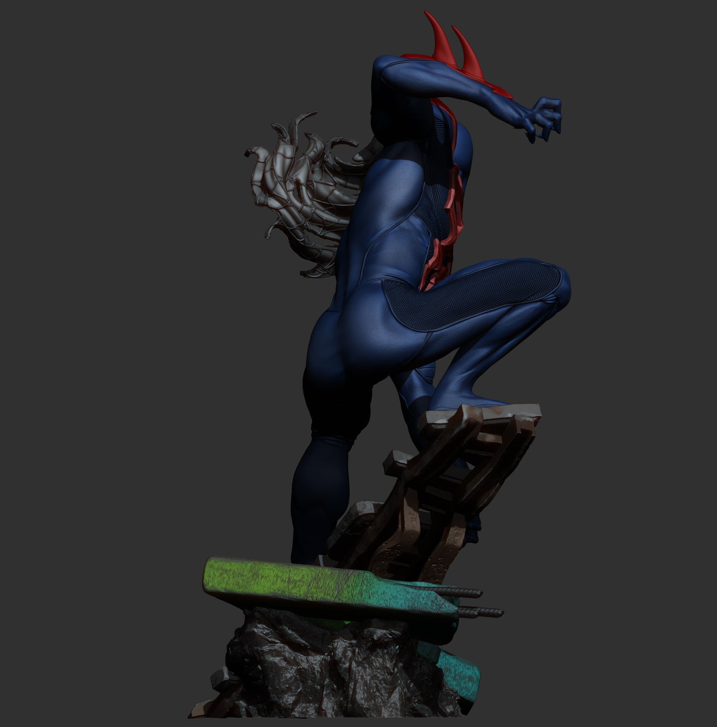 Spider Man 2099 - Sculpture