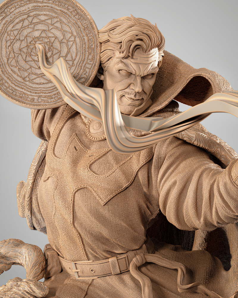 Dr. Strange & Shuma Gorat – Diorama