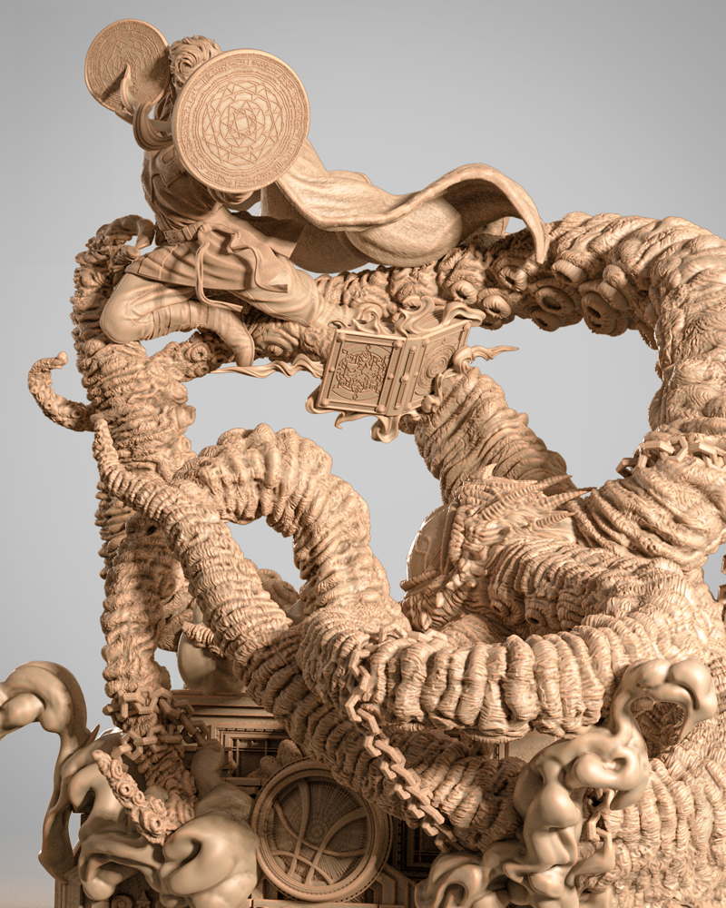 Dr. Strange & Shuma Gorat – Diorama