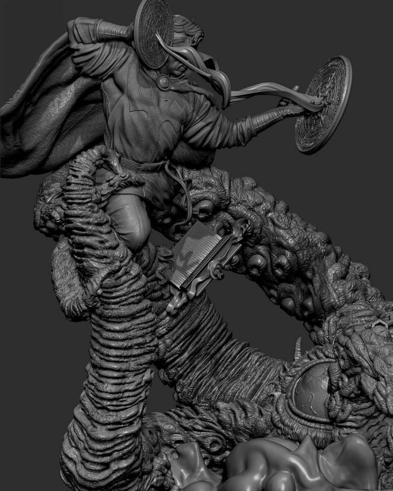 Dr. Strange & Shuma Gorat – Diorama