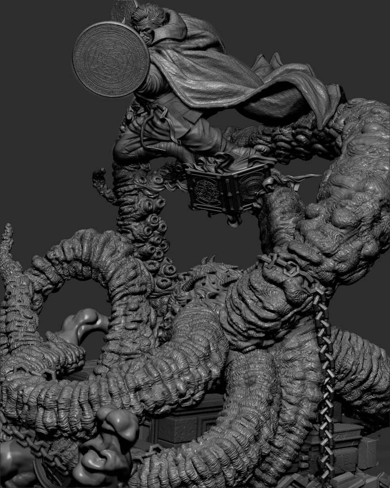 Dr. Strange & Shuma Gorat – Diorama
