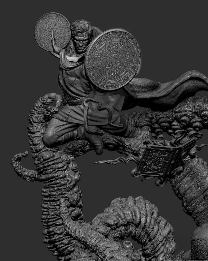 Dr. Strange & Shuma Gorat – Diorama