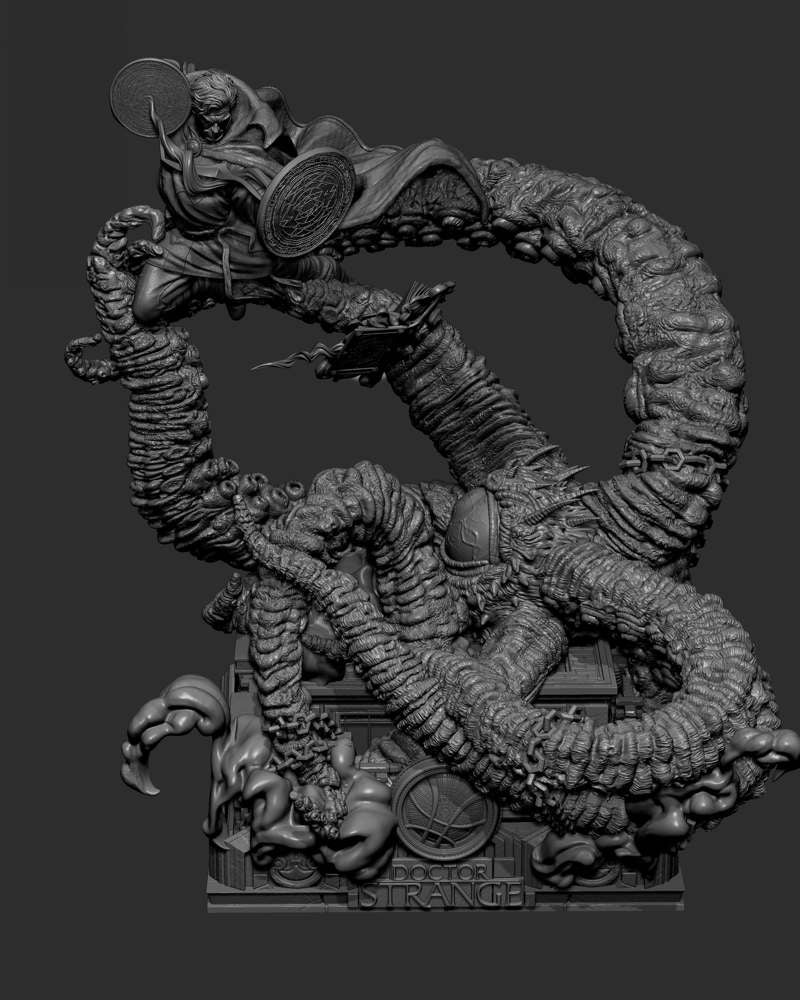 Dr. Strange & Shuma Gorat – Diorama