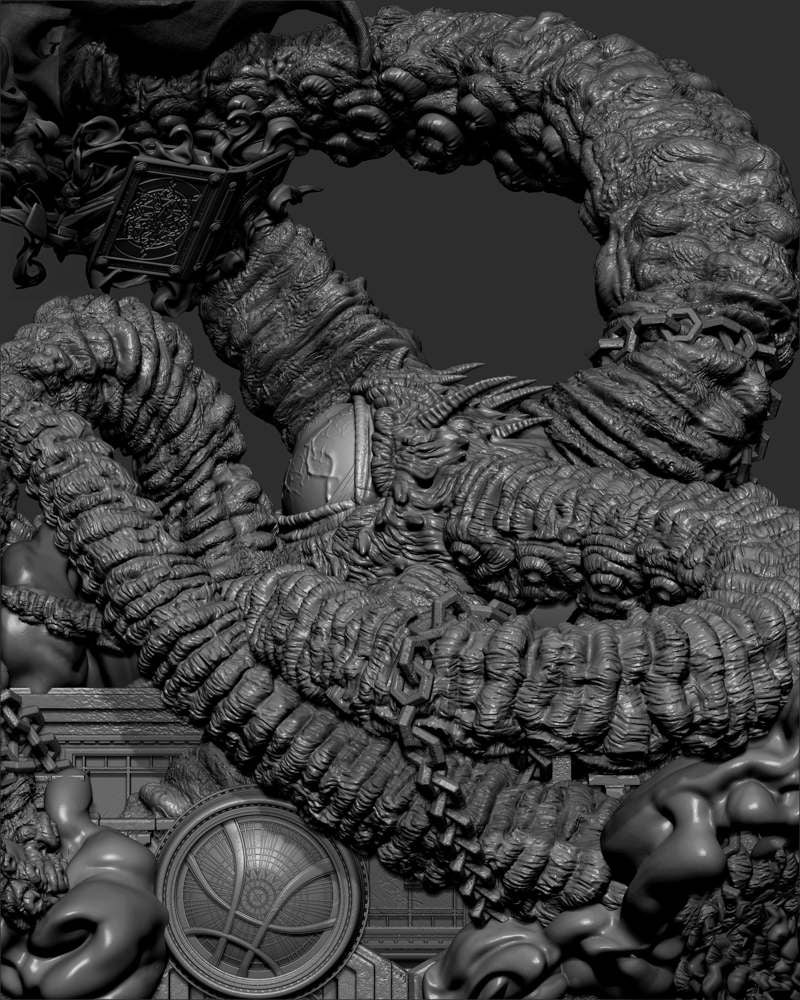 Dr. Strange & Shuma Gorat – Diorama