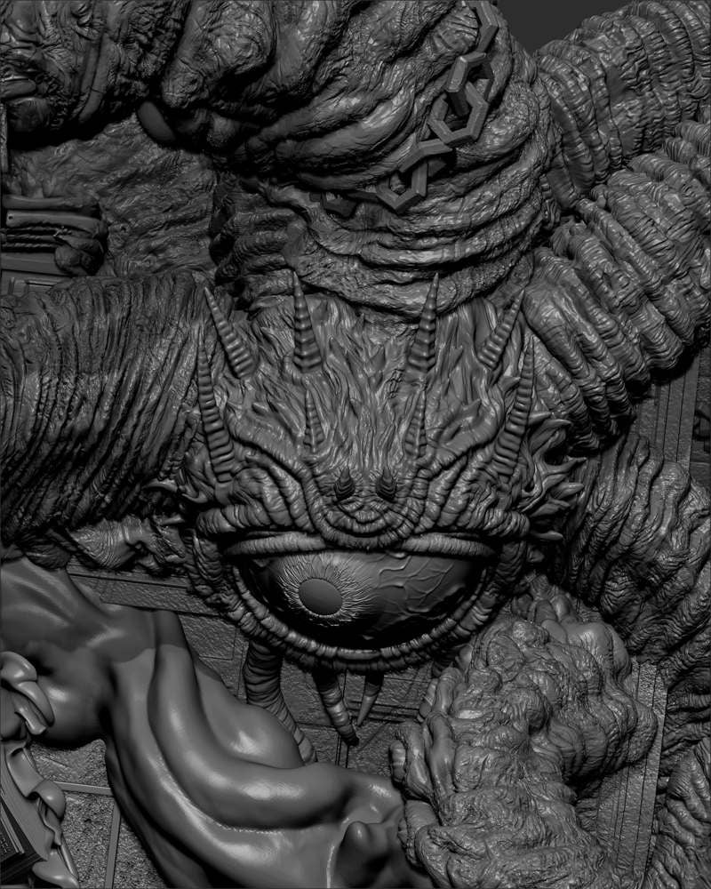Dr. Strange & Shuma Gorat – Diorama