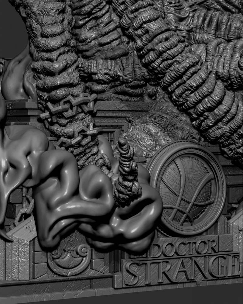 Dr. Strange & Shuma Gorat – Diorama