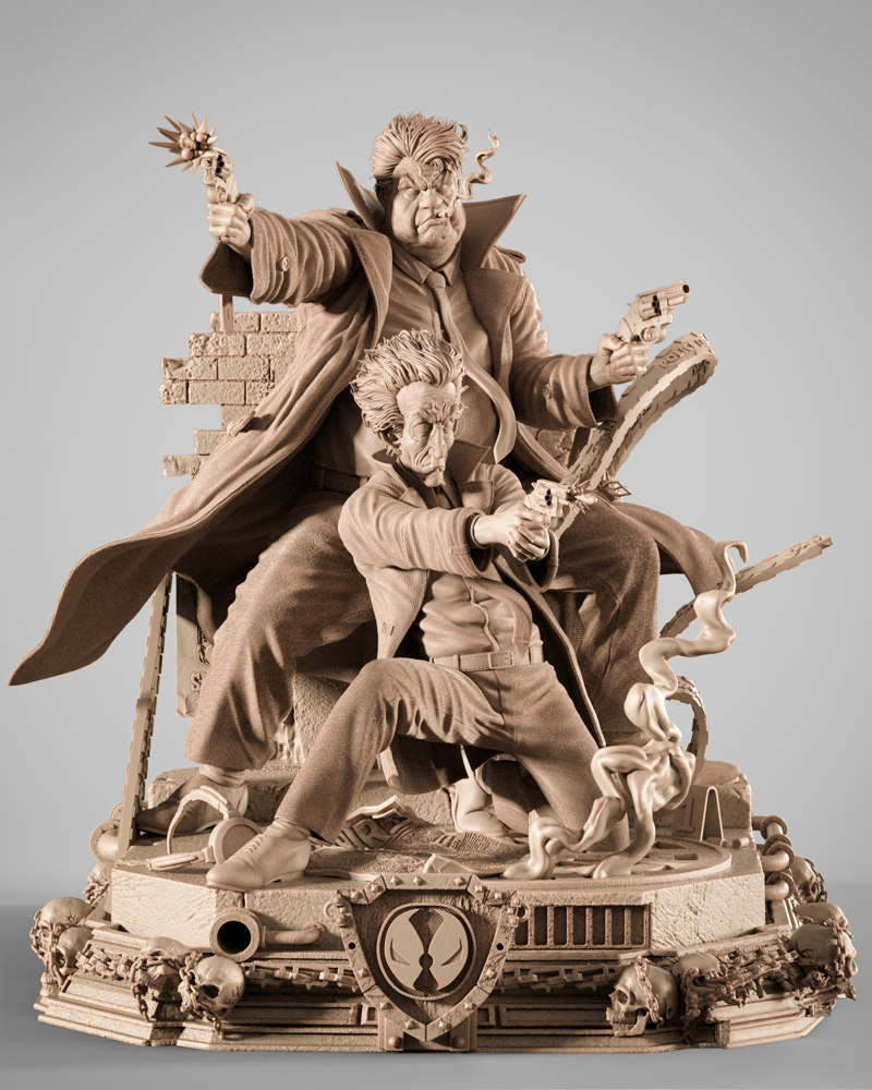 Sam and Twich – Diorama
