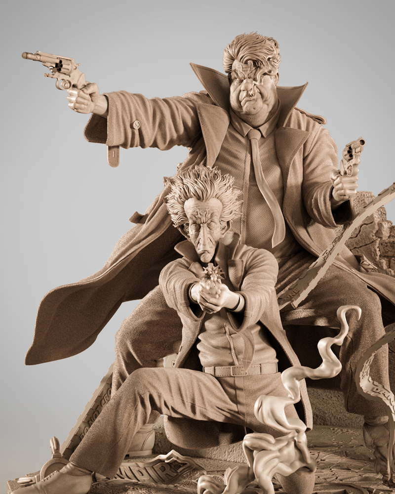 Sam and Twich – Diorama