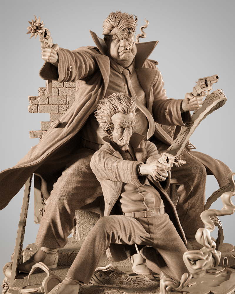 Sam and Twich – Diorama