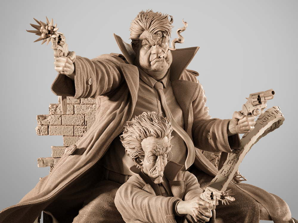 Sam and Twich – Diorama