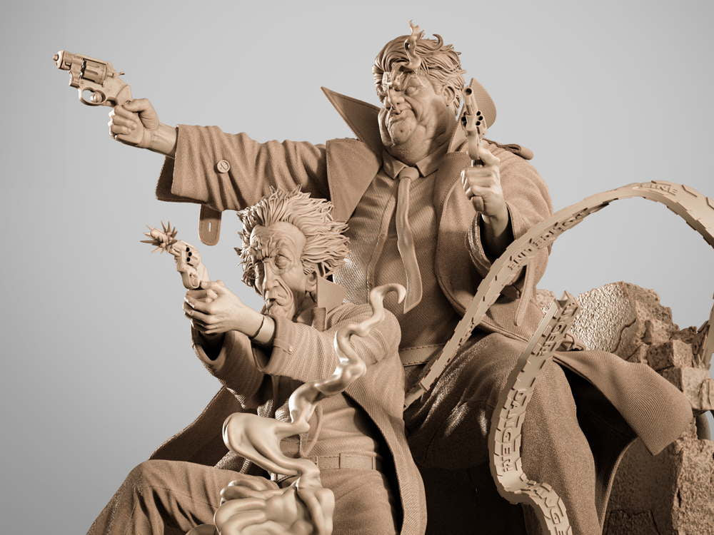 Sam and Twich – Diorama