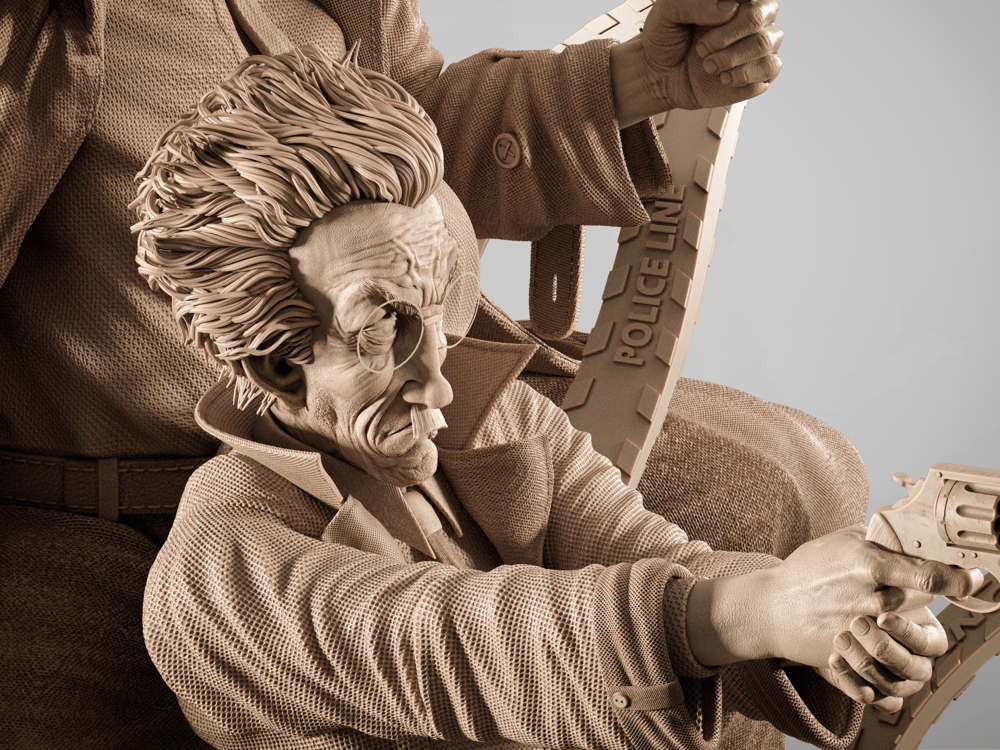 Sam and Twich – Diorama