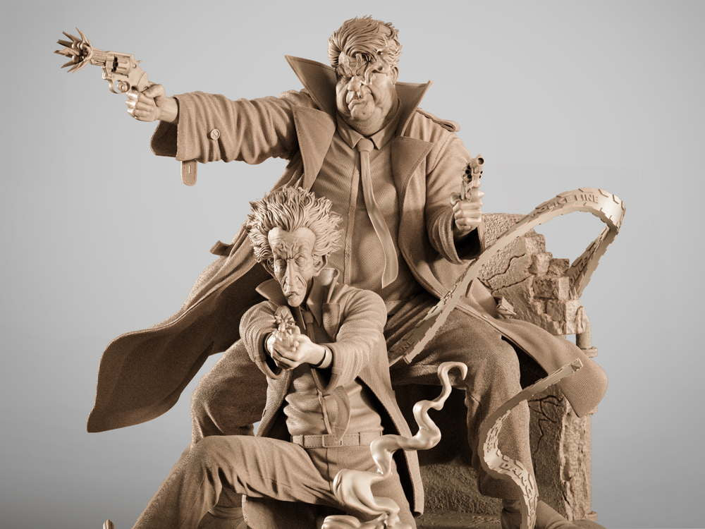 Sam and Twich – Diorama