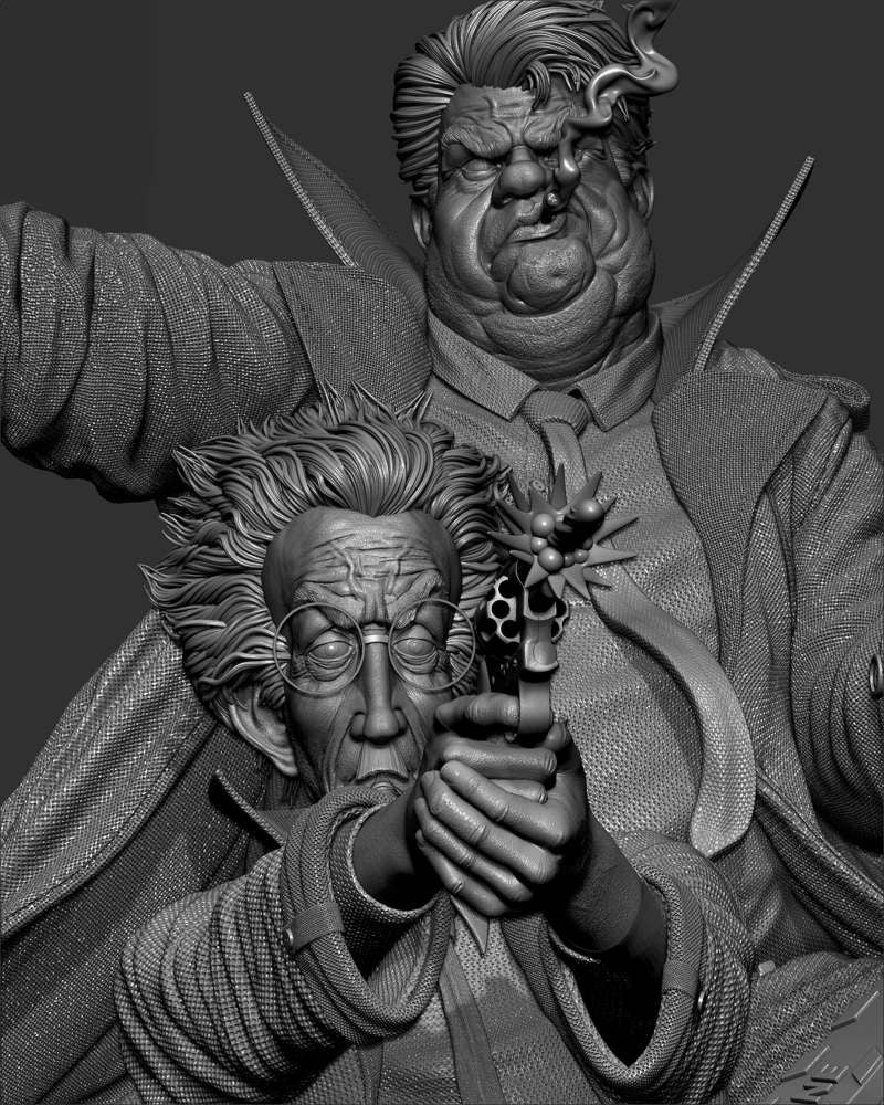 Sam and Twich – Diorama